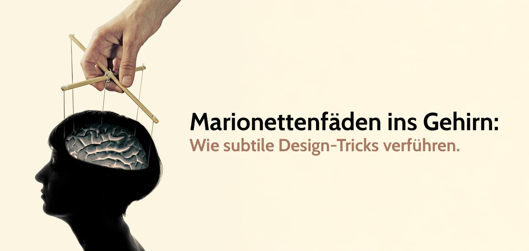 Webdesigner sind die neuen Manipulatoren